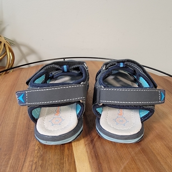 Apakowa Kid's Boy's Girl's Soft Sole Close Toe Sport Beach Sandals Size 12 - Picture 5 of 13